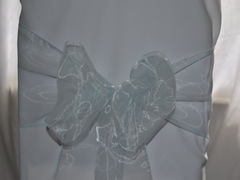 Organza Chair Sash